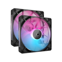 Corsair iCUE LINK RX140 RGB 140mm PWM Fan Twin Starter Kit
