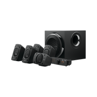 Logitech Z906 5.1 Surround Sound Speakers - 500W RMS, Dolby Digital & DTS Decoding, THX Certified