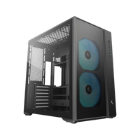 DeepCool CG590 Mesh 2F ATX ARGB Gaming Case - Black