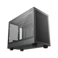 DeepCool CH160 PLUS Micro-ATX Chassis - Black