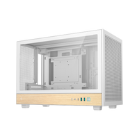 DeepCool CH260 Wood mATX Gaming Chassis - Black