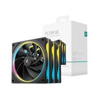 DeepCool FL12R SE 3-in-1 ARGB 120mm PWM Fan Pack - Black
