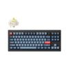 Keychron V3 Max QMK/VIA 80% Wireless Custom Mechanical Keyboard (Banana Switch) - Carbon Black