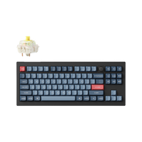 Keychron V3 Max QMK/VIA 80% Wireless Custom Mechanical Keyboard (Banana Switch) - Carbon Black