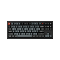 Keychron V3 Ultra 80% TKL 8K Hot-Swap RGB Wireless Mechanical Keyboard - Black (Red Switch)